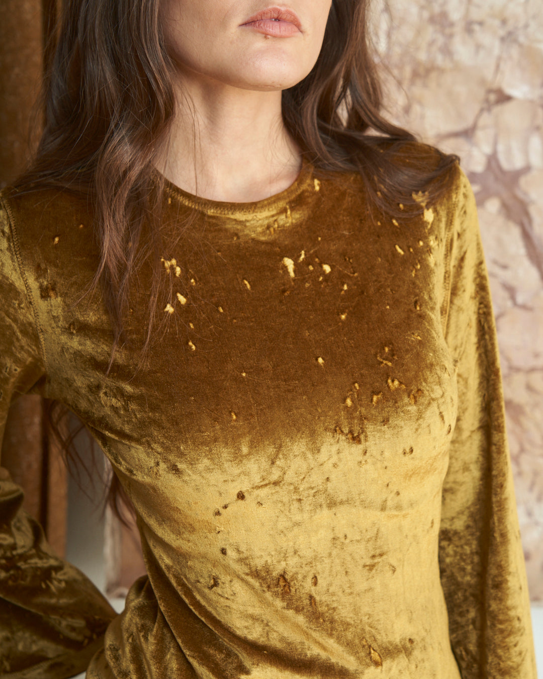 T-shirt Jean Paul Gaultier Maille in ciniglia martellata